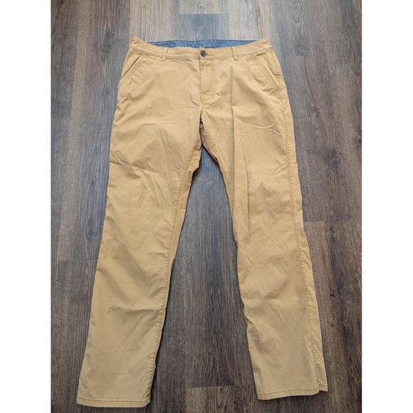 Prana Other - PrAna‎ Pants Mens 38 Beige Straight Fit Chino Organic Cotton Stretch Casual
